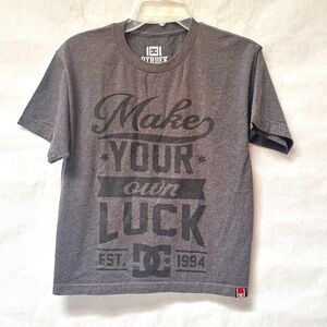 DC Shoe CO DYRDEK 94 Skateboards Skate Gray Short Sleeve T Shirt Tee